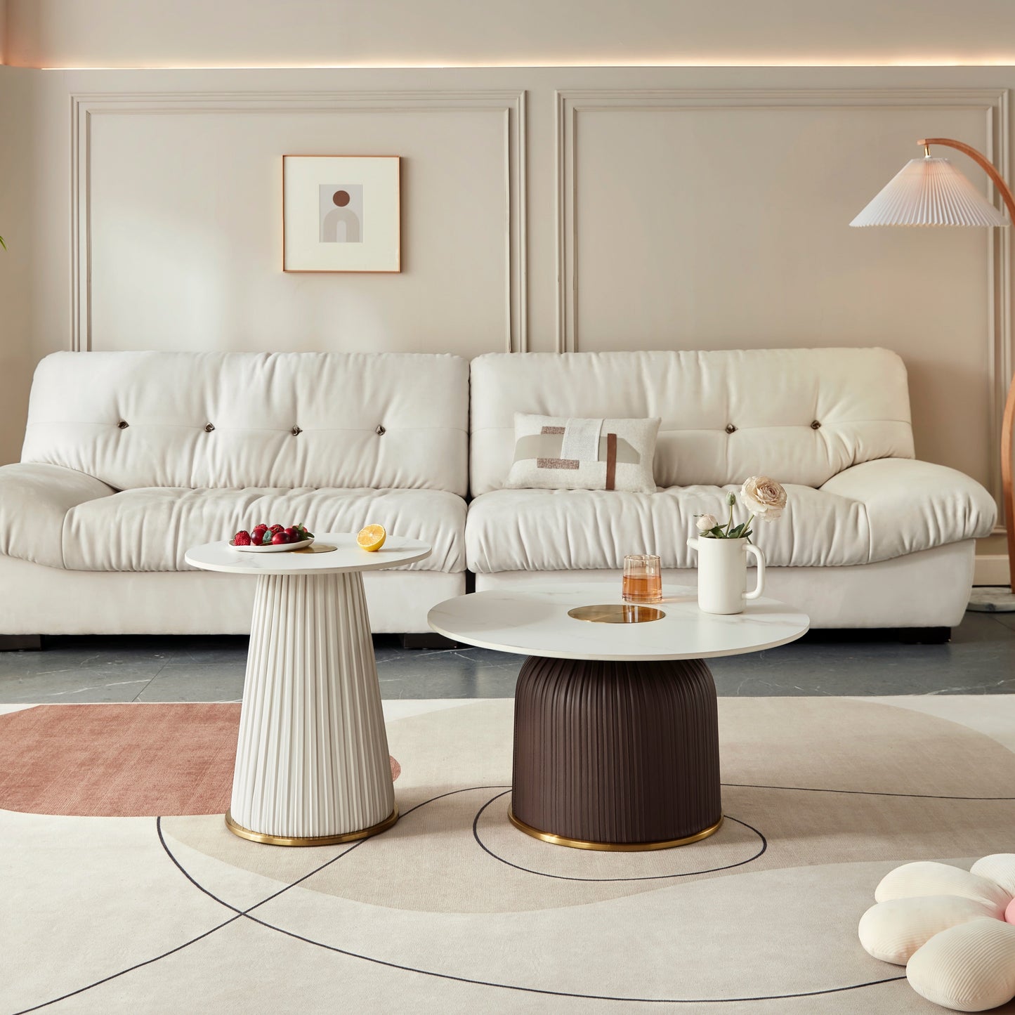 Clara Round Coffee Table