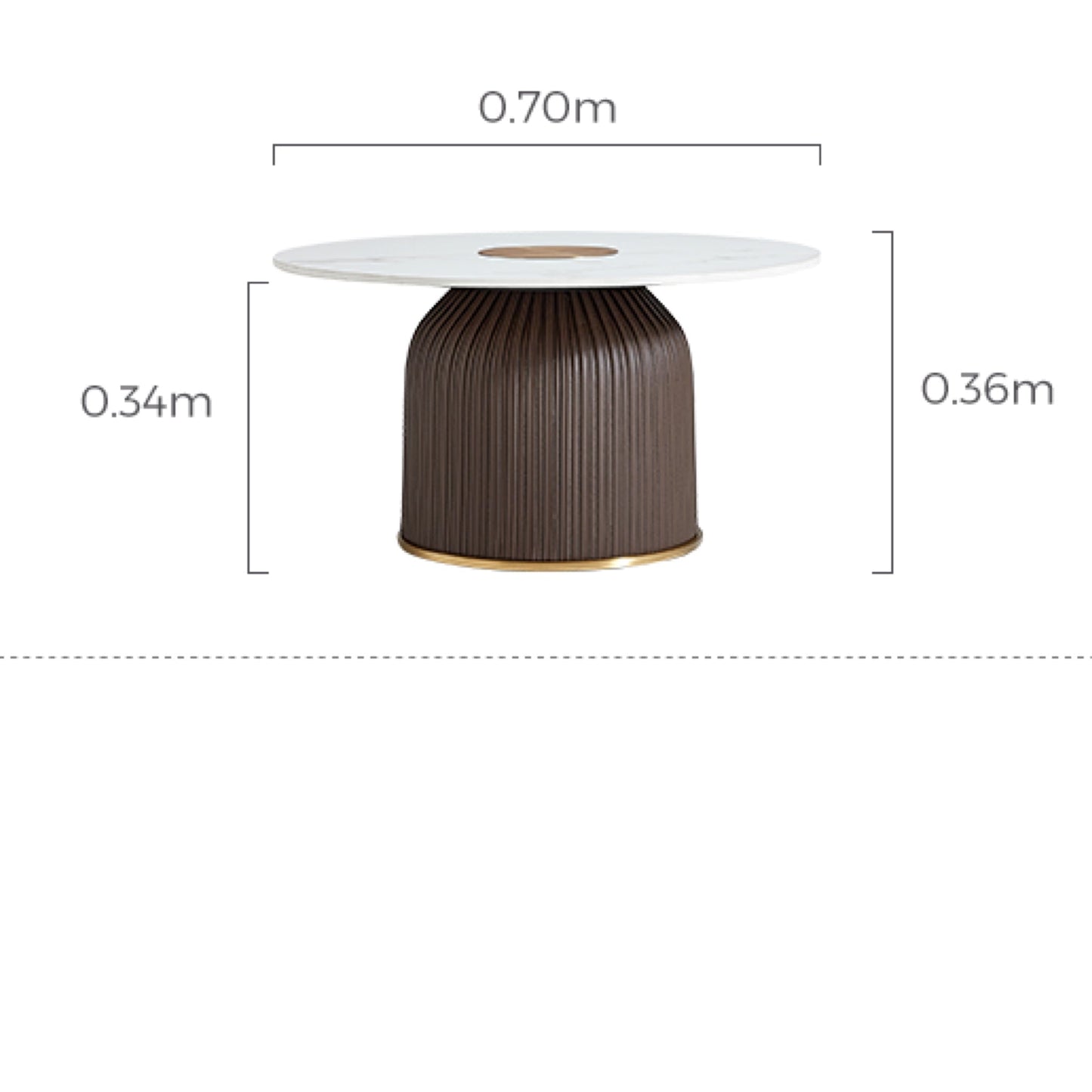 Clara Round Coffee Table