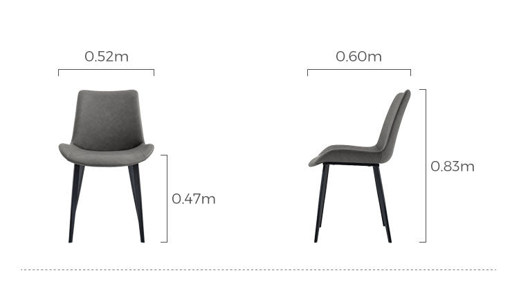 Simge Dining Chair - Grey
