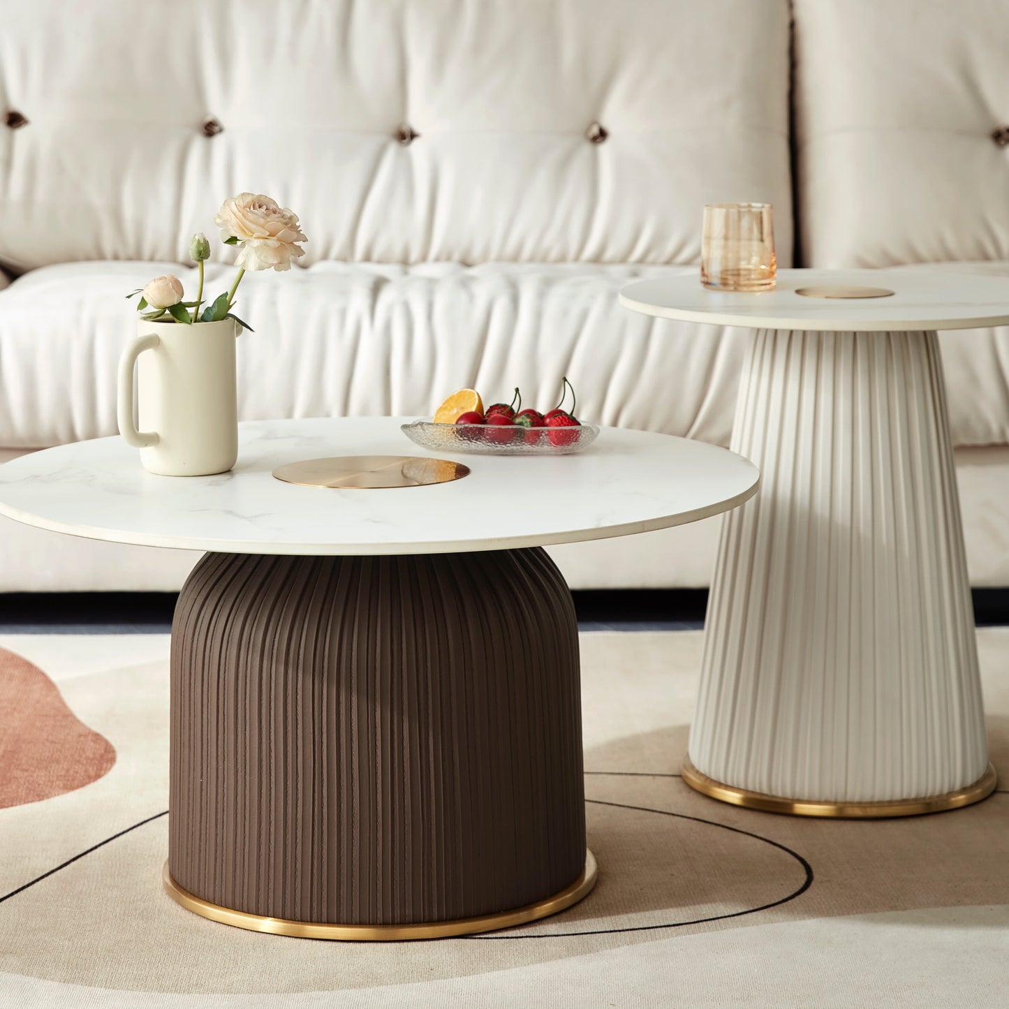 Clara Round Coffee Table