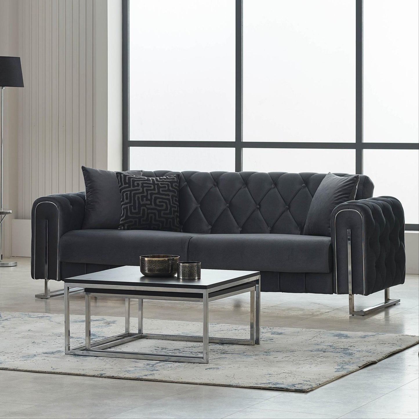 Turkish Puma Sofa - Grey