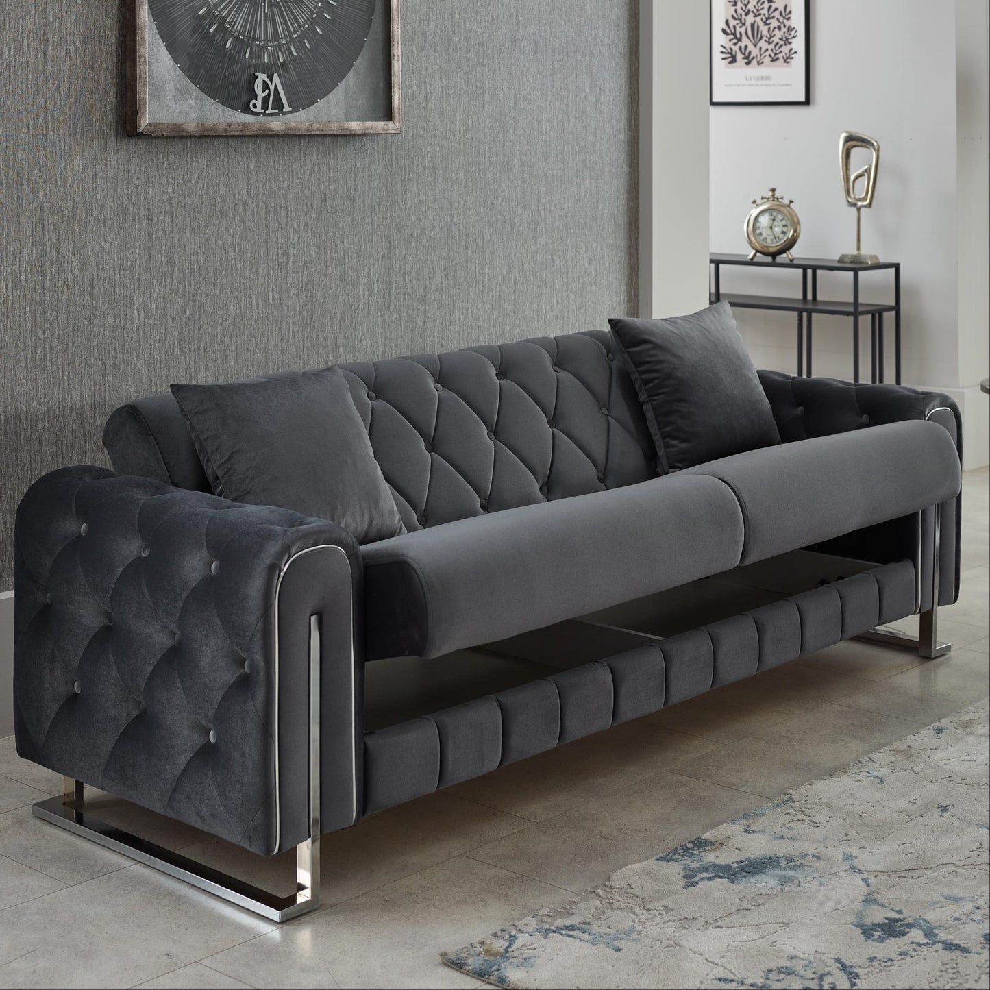 Turkish Puma Sofa - Grey