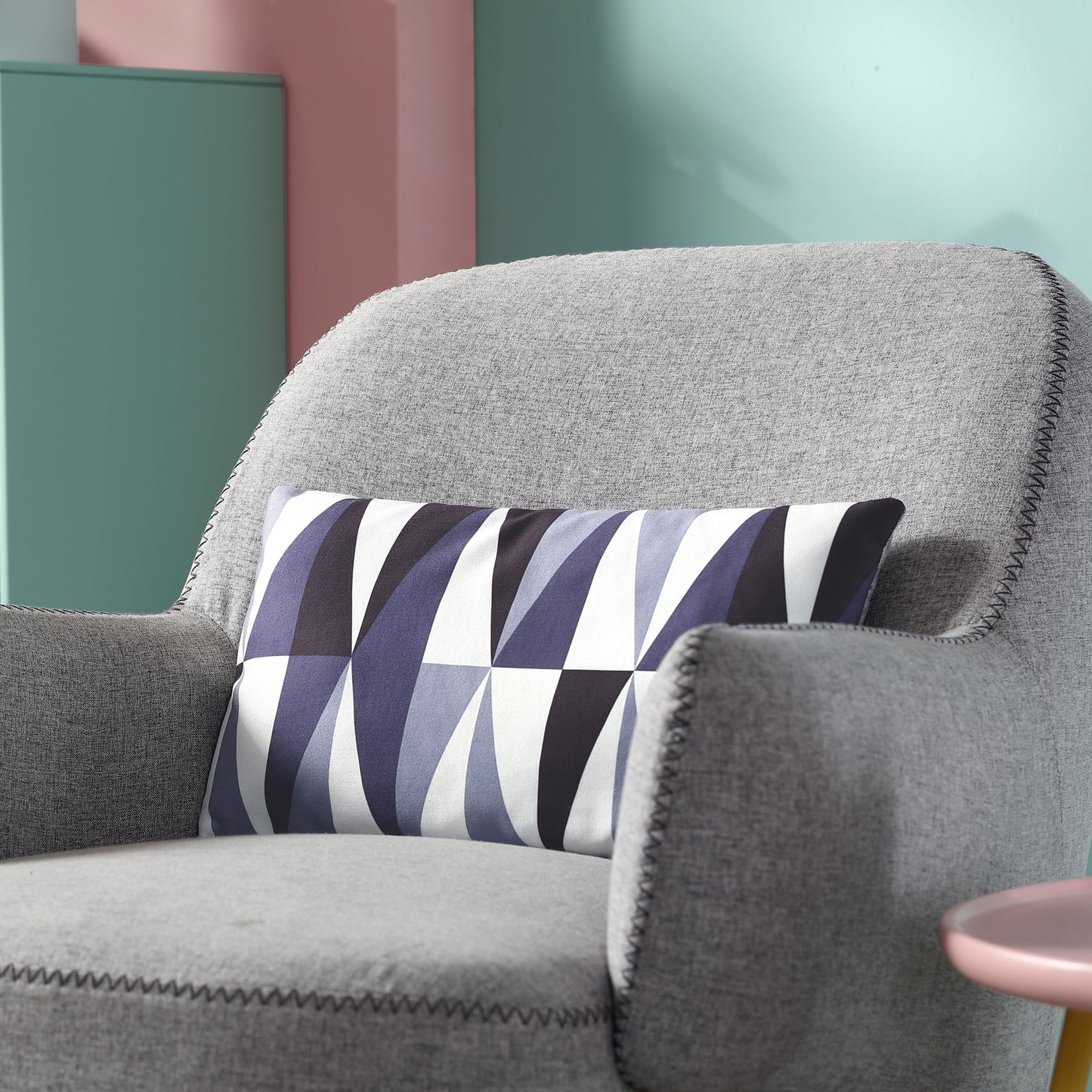 Eleni Wooden Sofa - Armchair