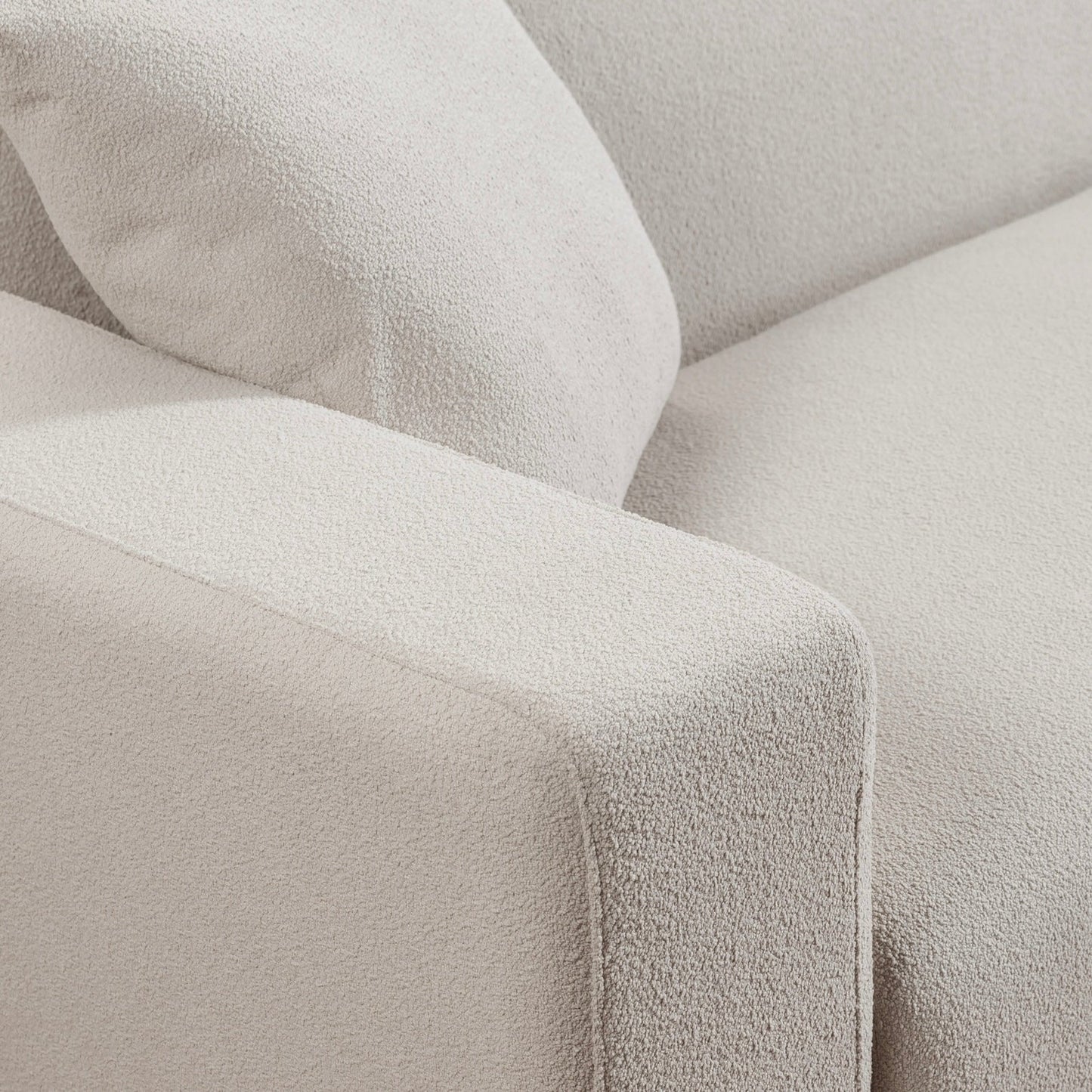 Armonia Boucle Sofa - Light Beige