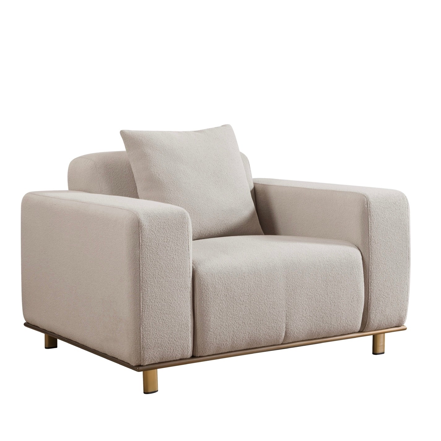 Armonia Boucle Sofa - Light Beige