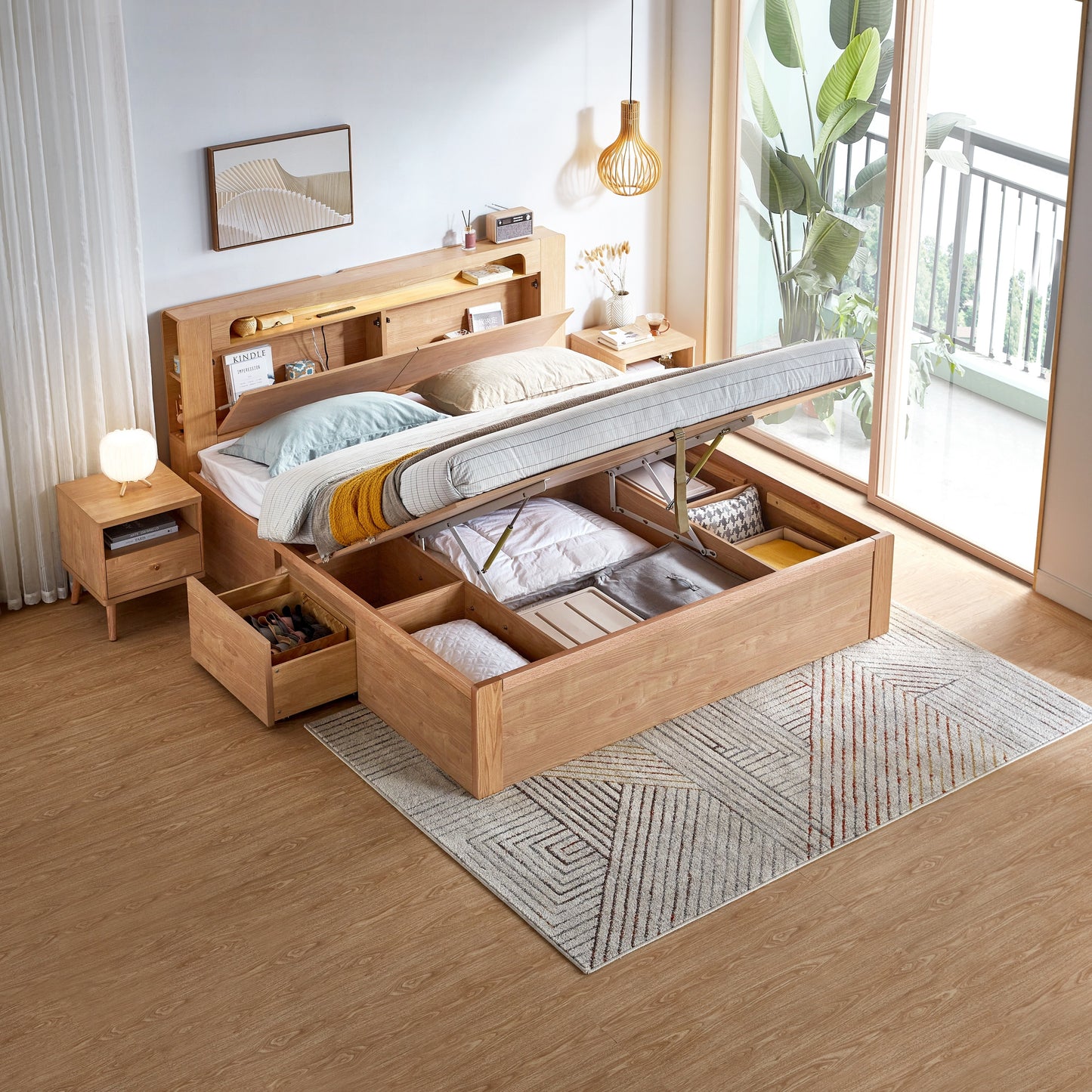 Wooden Bed Base