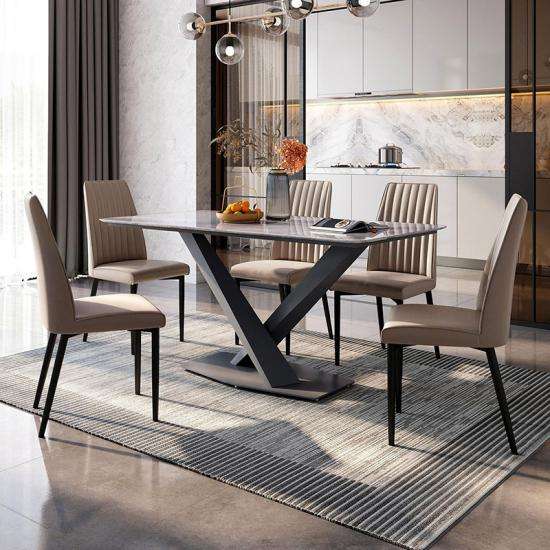Orchid Carbon Finish Dining Table