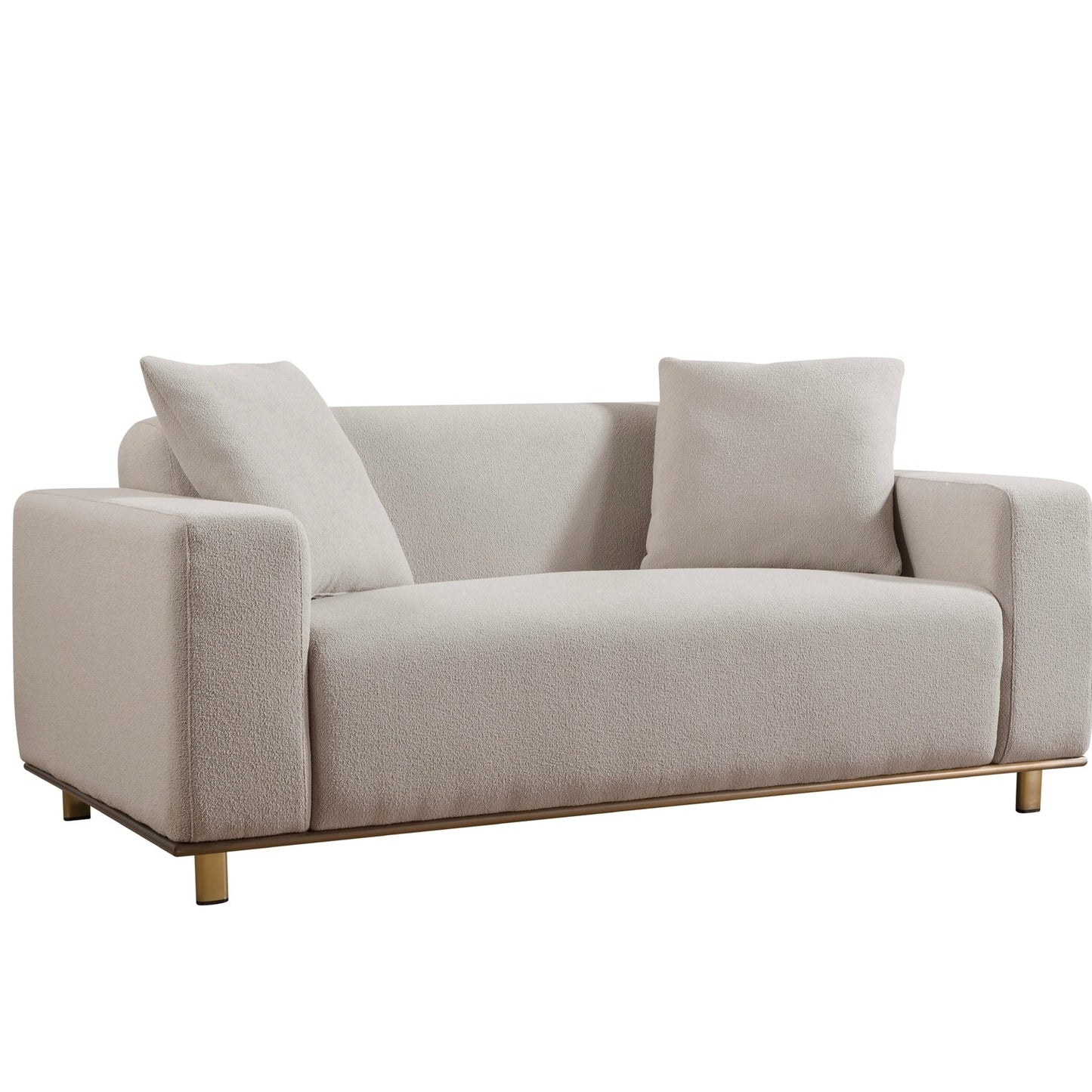 Armonia Boucle Sofa - Light Beige