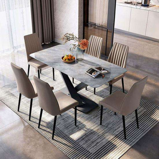 Orchid Carbon Finish Dining Table