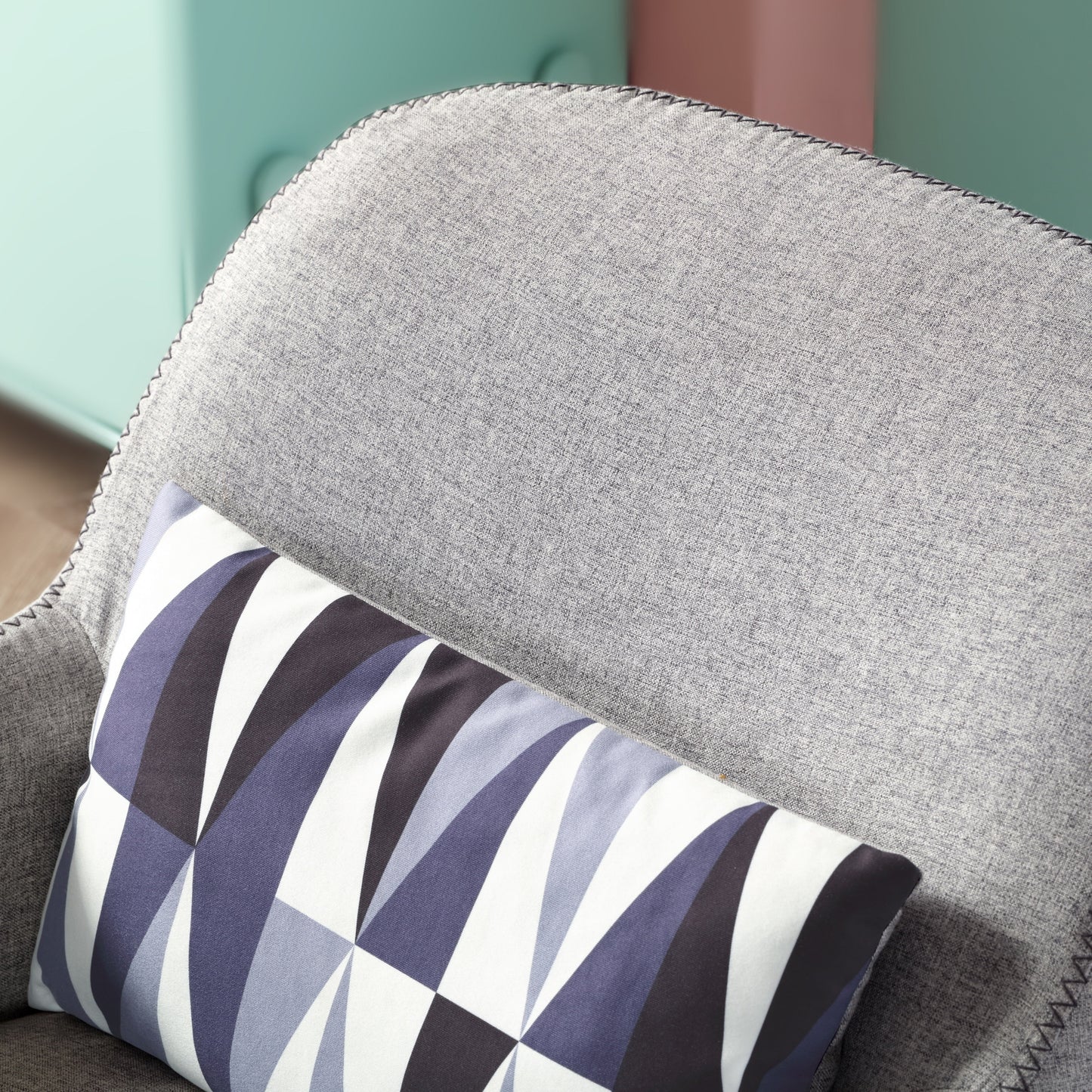Eleni Wooden Sofa - Armchair