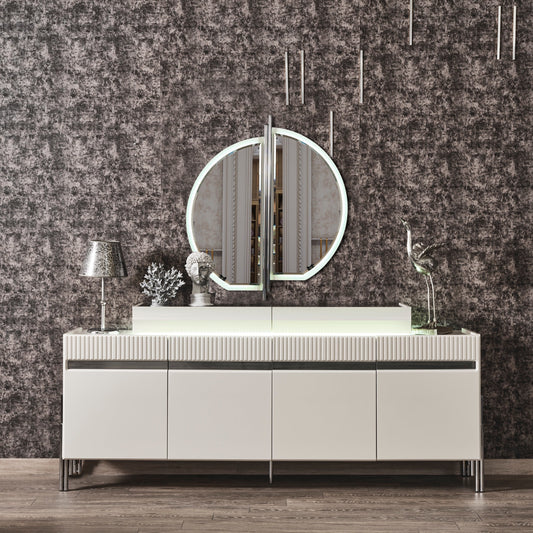 Eva Console and Mirrors