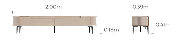 Helena Faux Marble TV Stand and Coffee Table (Price Per Item)