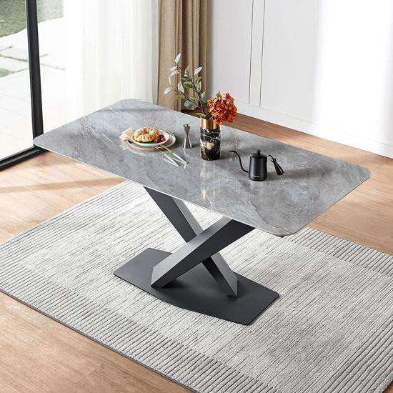 Orchid Carbon Finish Dining Table