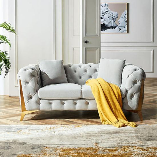 Palermo Chesterfield Style Couches- Love Seats