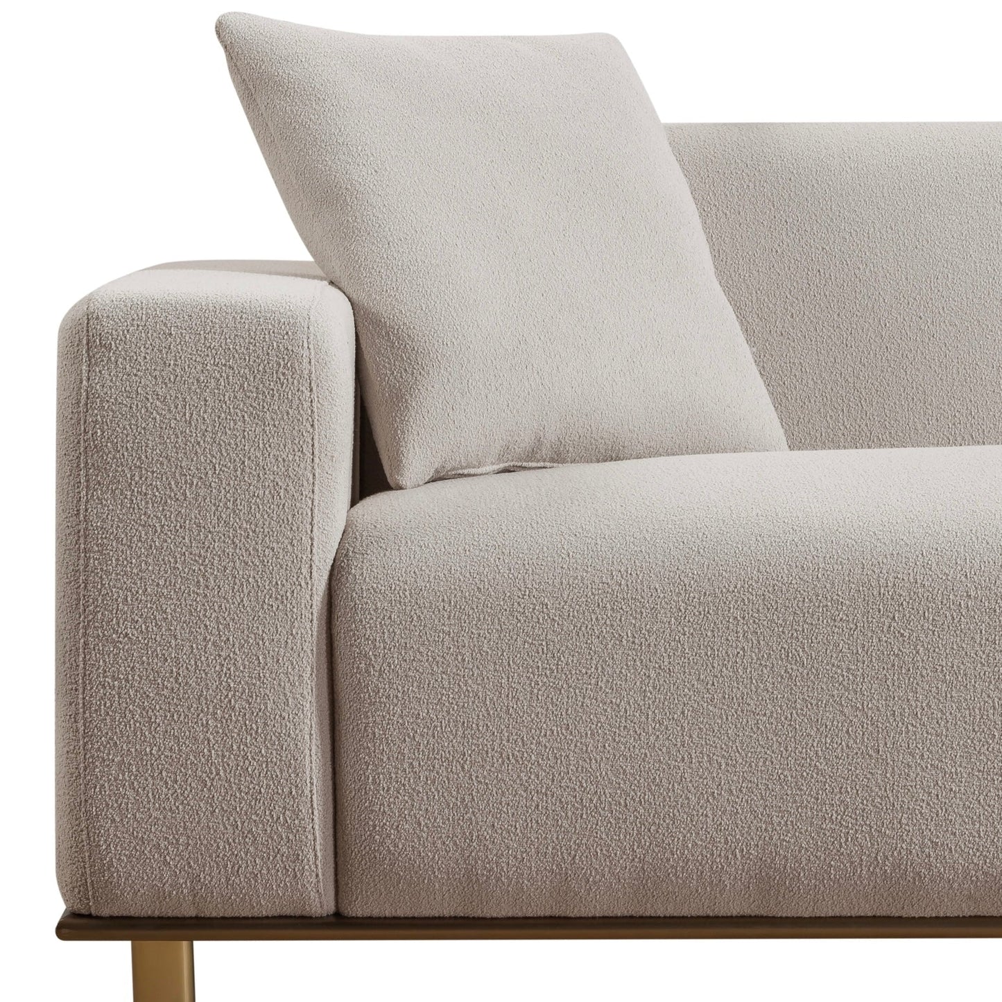 Armonia Boucle Sofa - Light Beige