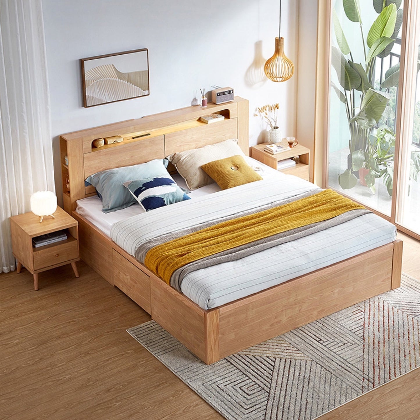 Wooden Bed Base