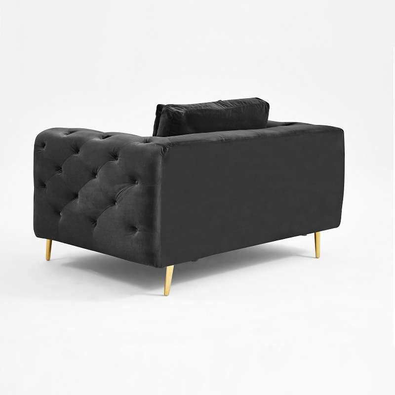 Charcoal Cosmic Armchair