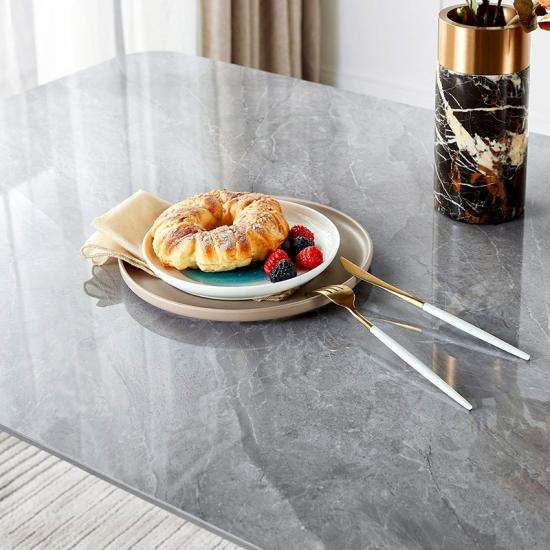 Orchid Carbon Finish Dining Table