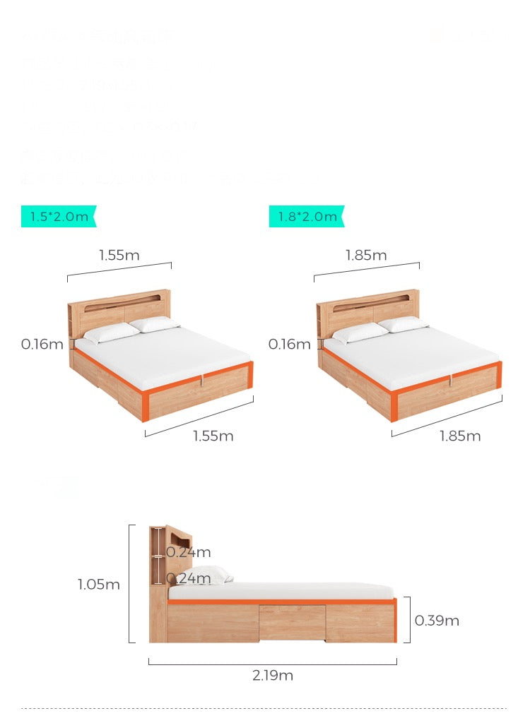 Wooden Bed Base