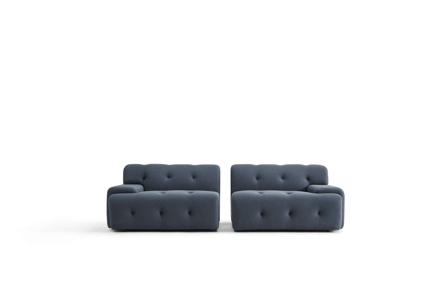 Comfy Button Tufted Sofa - 4 seater