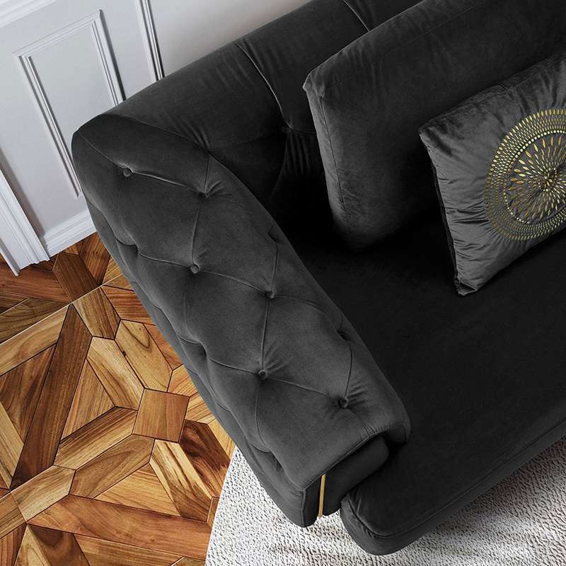 Charcoal Cosmic 2 Seater