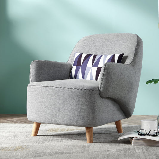 Eleni Wooden Sofa - Armchair