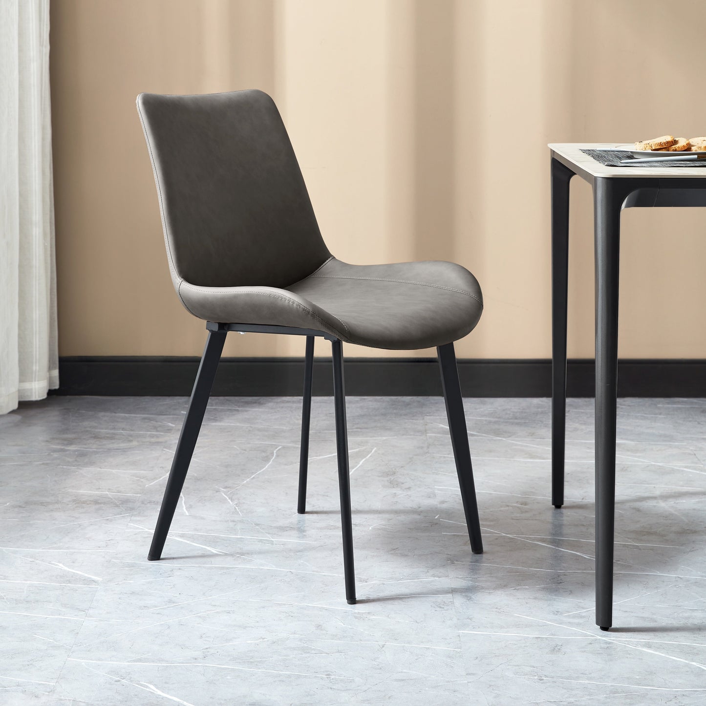 Simge Dining Chair - Grey