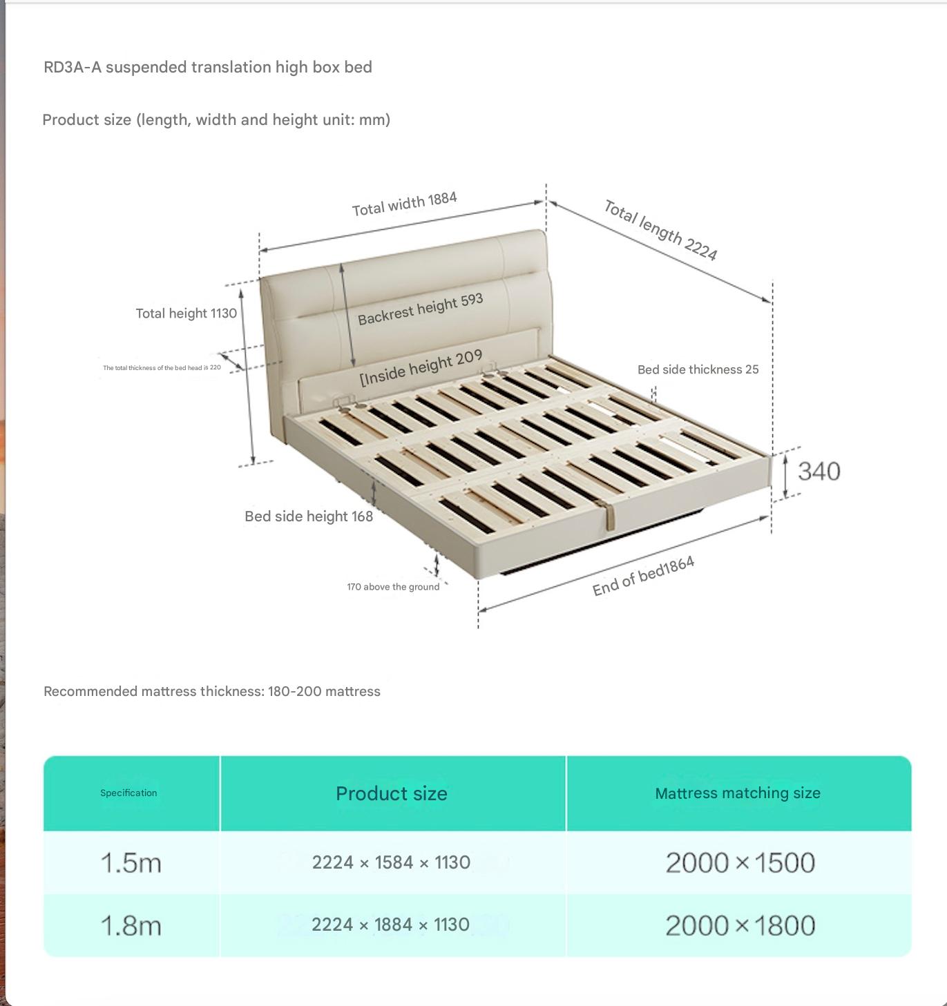 Karli Bed Base
