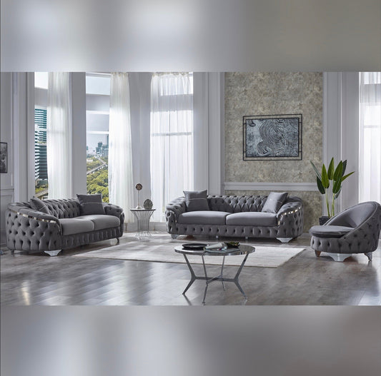 Turkish Artemis Sofa - Grey