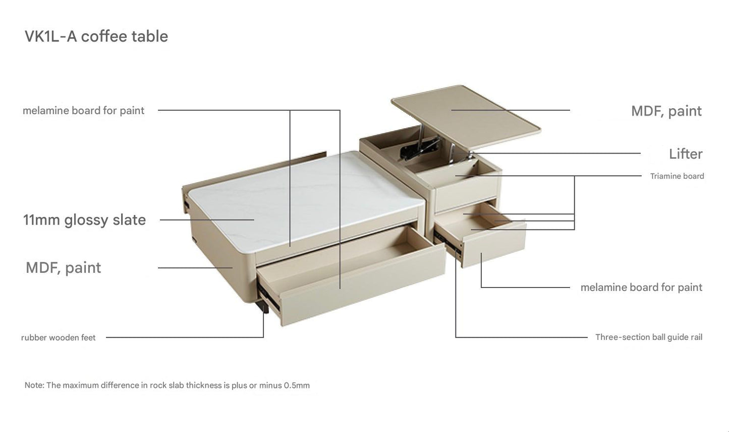 Roy Coffee Table & TV Unit (Price Per Item)