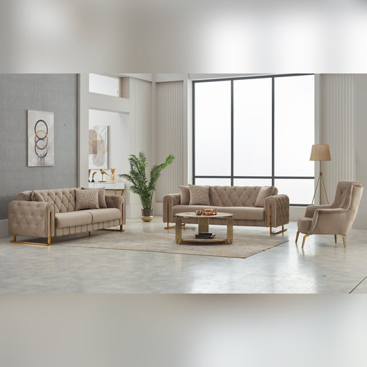 Turkish Puma Sofa - Beige